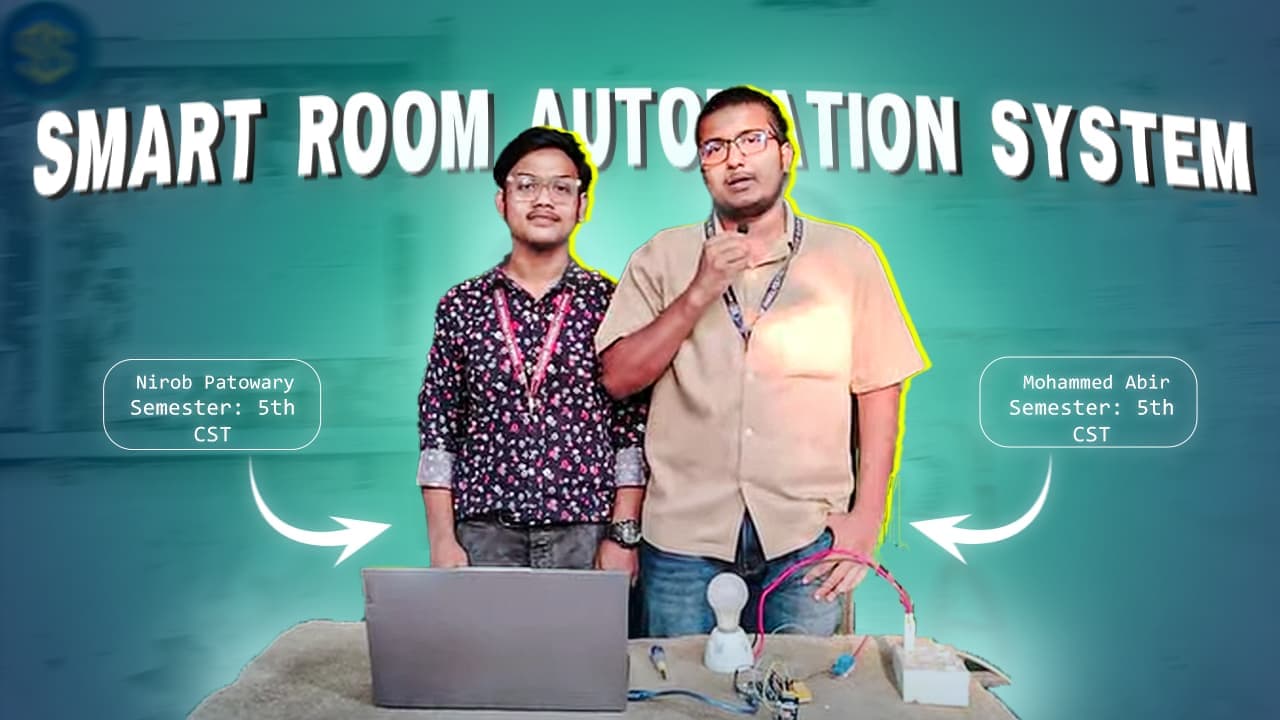 🚀 বাস্তব জ্ঞানে ভবিষ্যৎ গড়া: "Smart Room Automation System" প্রজেক্টের গল্প