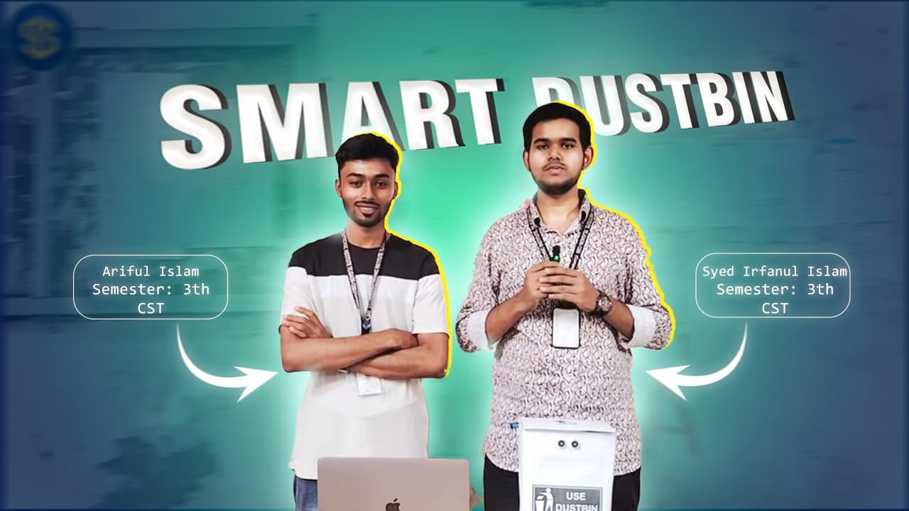 Smart Dustbin ঢাকা পলিটেকনিকের শিক্ষার্থীদের এক অসাধারণ উদ্ভাবন