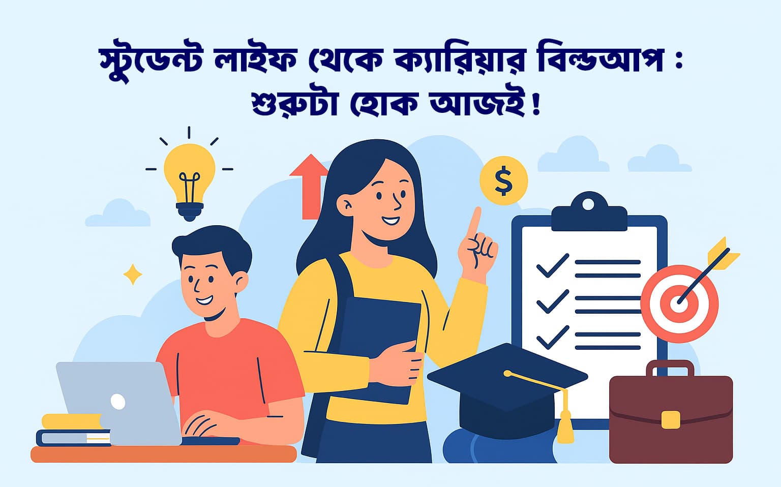 “ স্টুডেন্ট লাইফ থেকেই ক্যারিয়ার বিল্ডআপ: শুরুটা হোক আজই ! ”